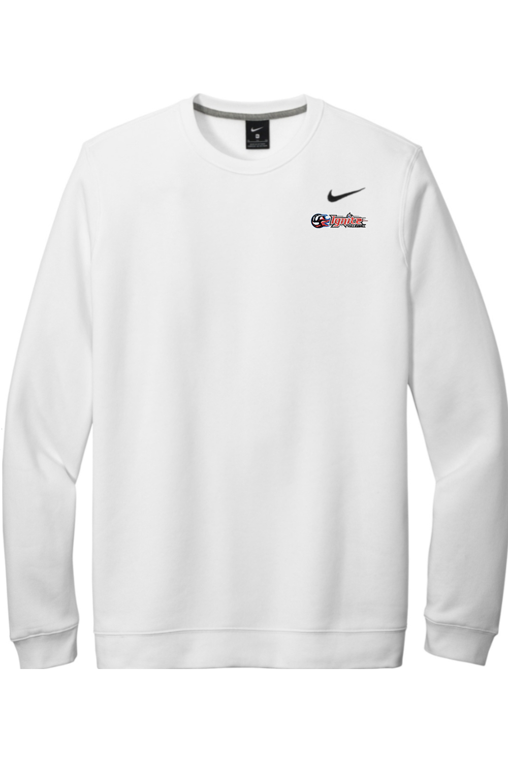 Ignite Volleyball Club Embroidered Nike Club Fleece Crew