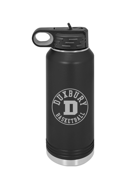 Duxbury Youth Basketball 32 oz. Stainless Steel Water Bottle