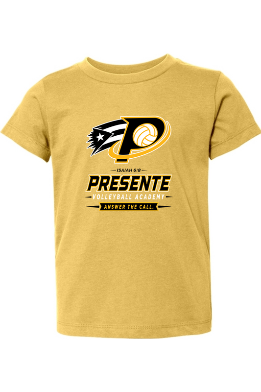 Presente Volleyball Toddler T-Shirt