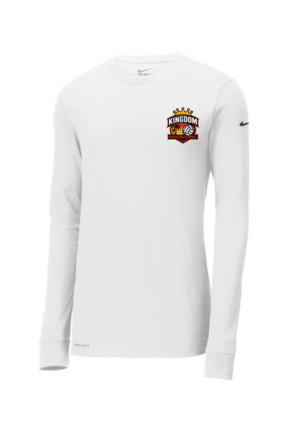 Kingdom Beach Volleyball Nike Dri-FIT Cotton/Poly Long Sleeve Tee