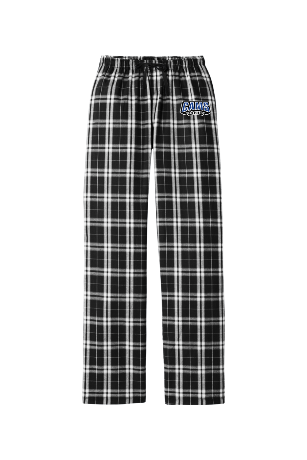 CAMS Coyotes Lacrosse Adult Women's Flannel Plaid Pants