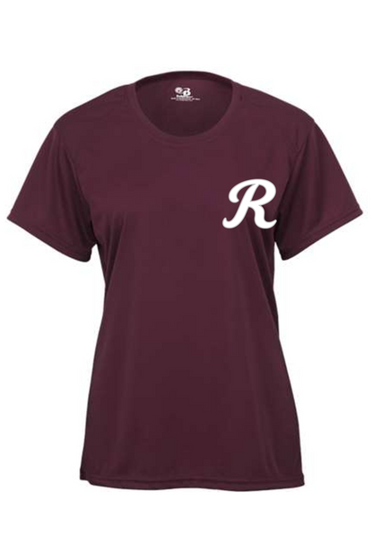 Rebels Travel Baseball Youth Girl's Athletic T-Shirt