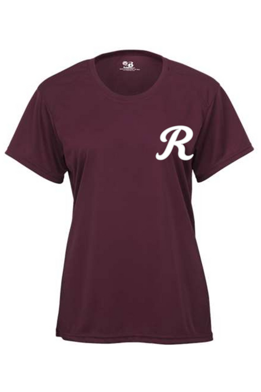Rebels Travel Baseball Youth Girl's Athletic T-Shirt