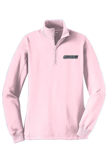 3DVBC Volleyball Adult Women's Embroidered Quarter-Zip Pullover