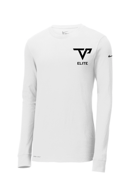 TVP Elite Baseball Nike Dri-FIT Cotton/Poly Long Sleeve Tee