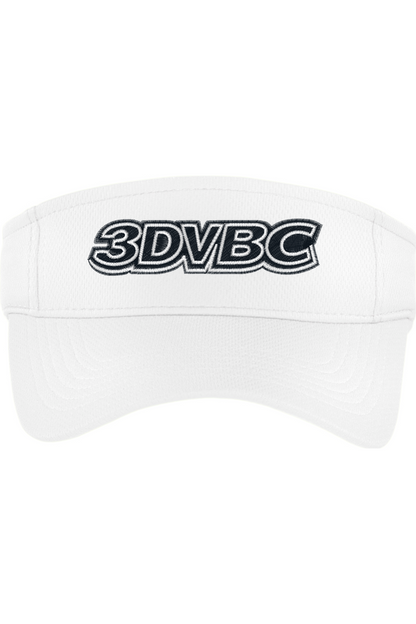3DVBC Volleyball Embroidered Visor