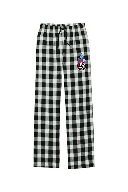 Ignite Volleyball Club Adult Women's Flannel Plaid Pants