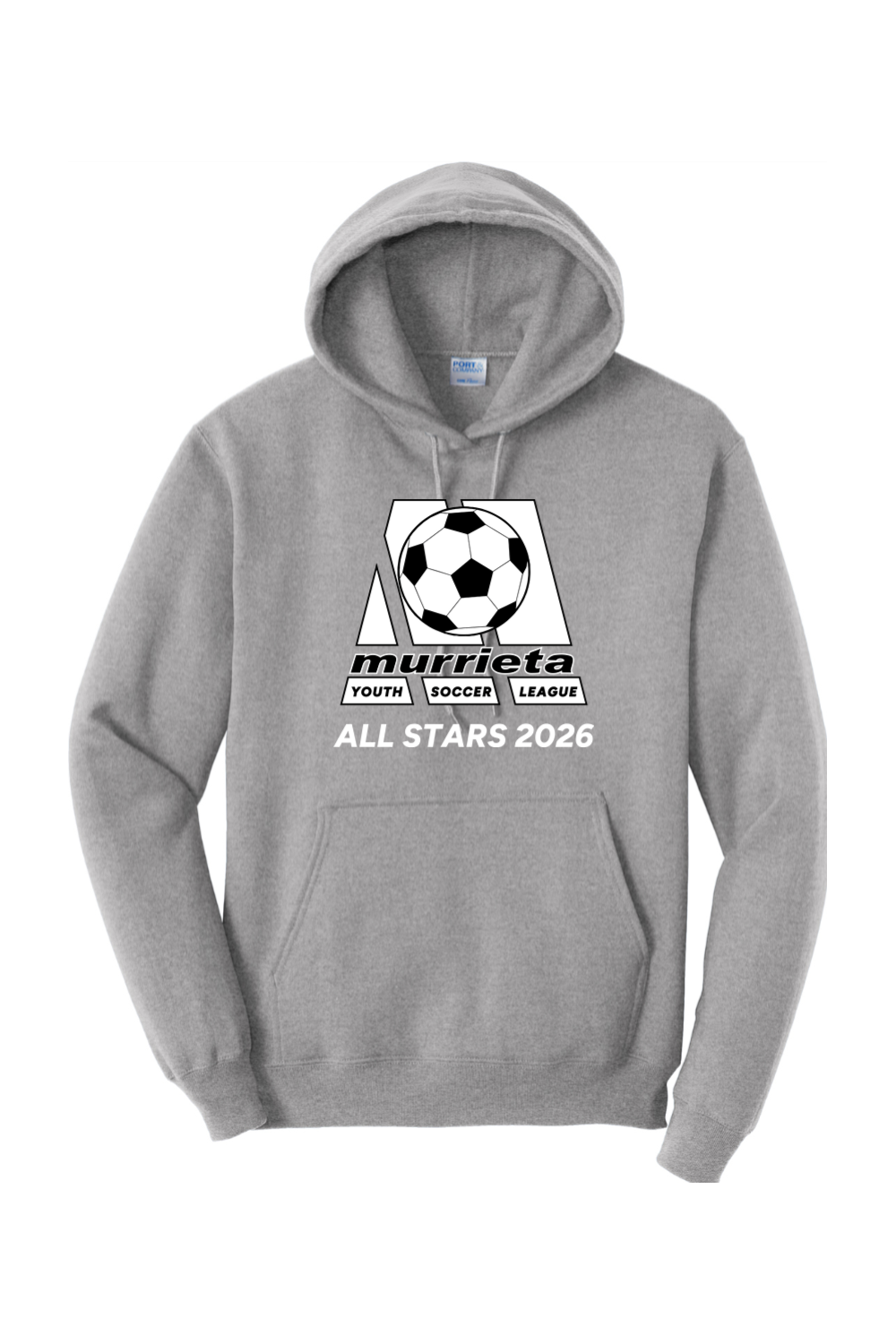 Murrieta Youth Soccer Fleece Pullover Hooded Sweatshirt