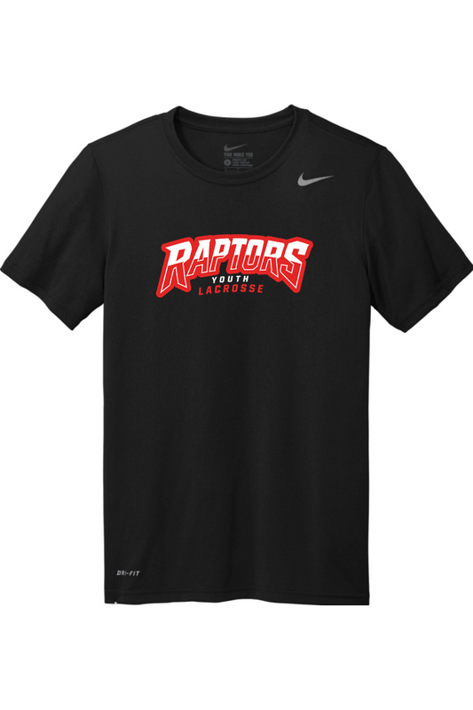 Raptors Lacrosse Nike Team rLegend Tee