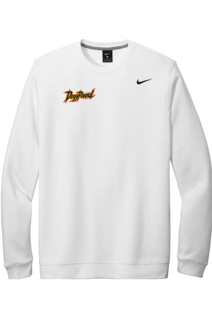 Doggpound Lacrosse Embroidered Nike Club Fleece Crew