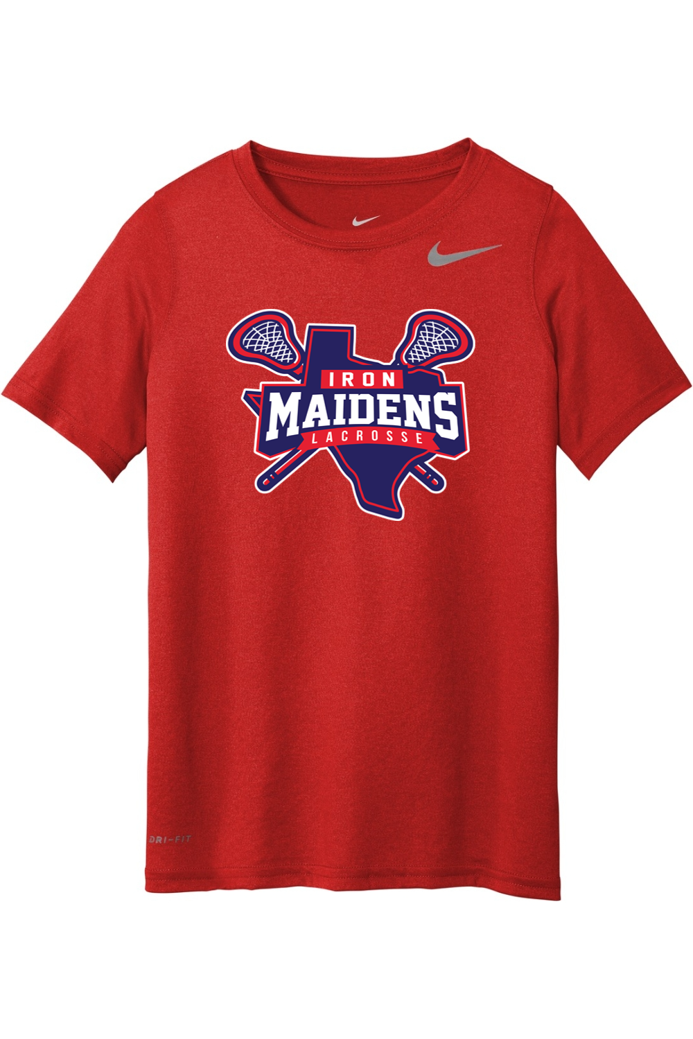 Iron Maidens Lacrosse Nike Youth Team Legend Tee