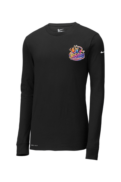 3DVBC Volleyball Nike Dri-FIT Cotton/Poly Long Sleeve Tee