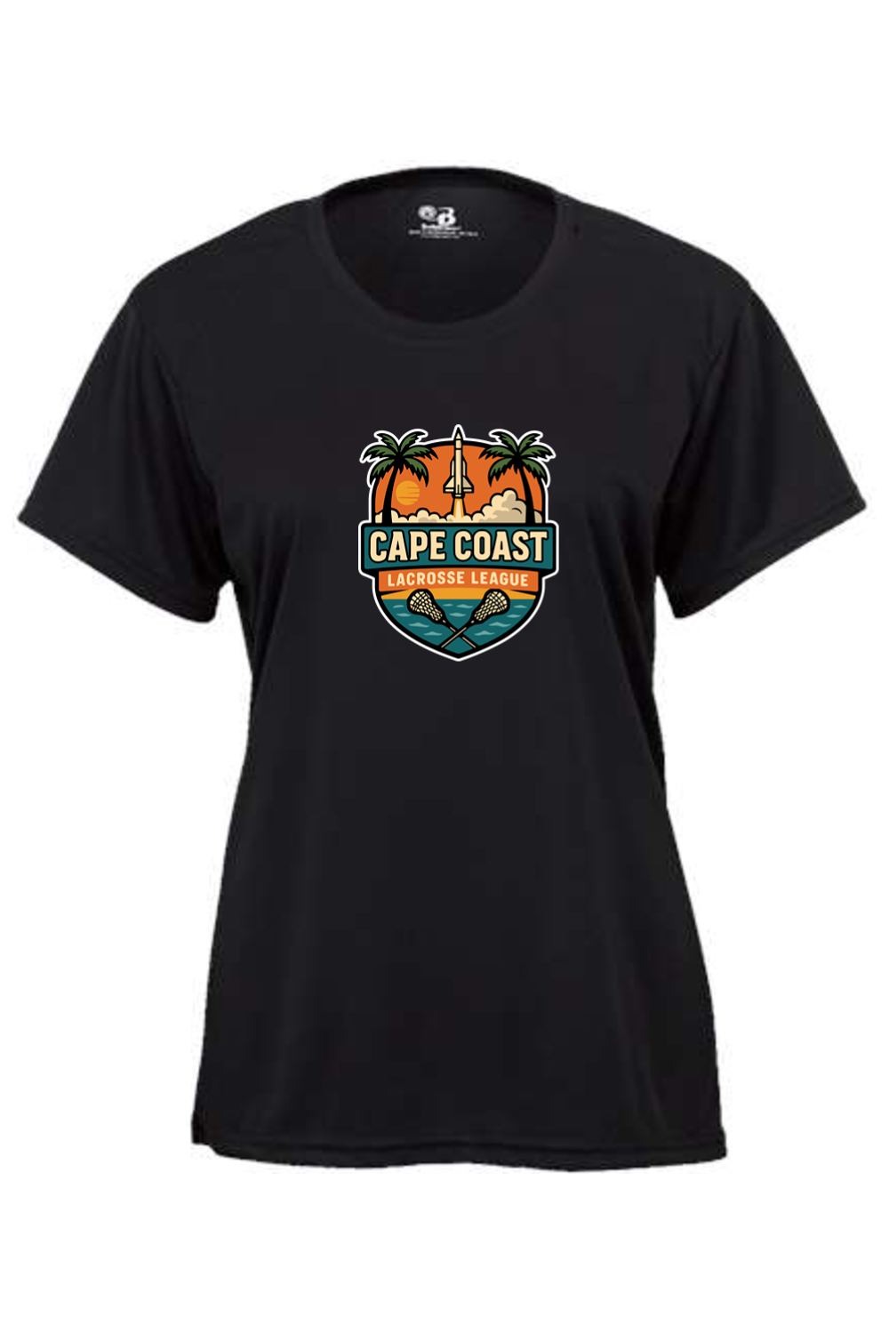 Cape Coast Lacrosse Youth Girl's Athletic T-Shirt