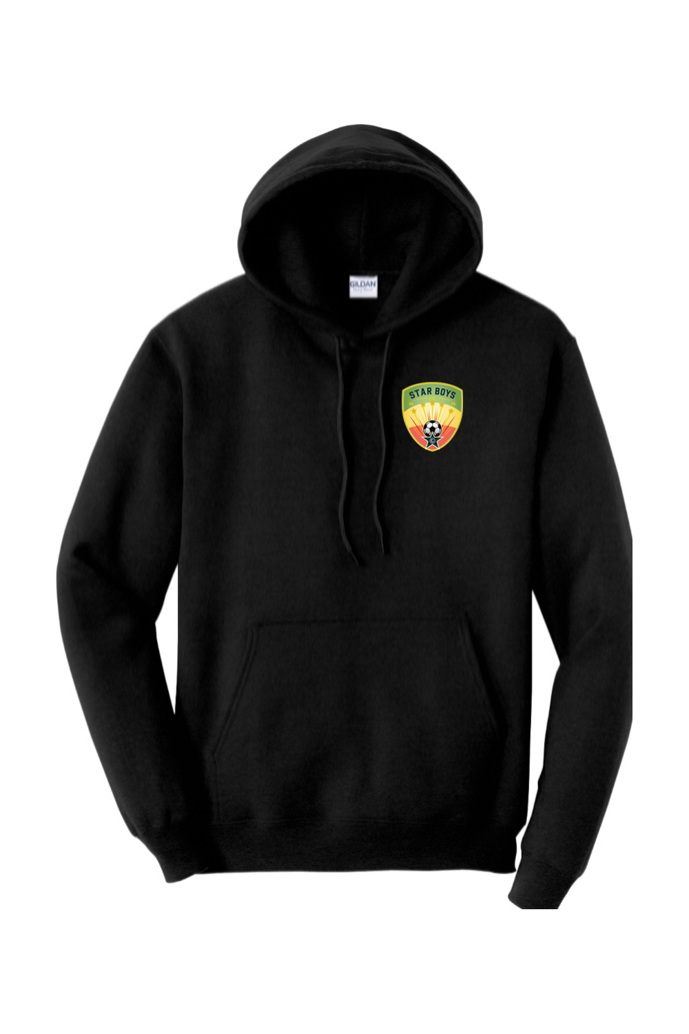 Star Boys Soccer Adult Heavyweight Hoodie