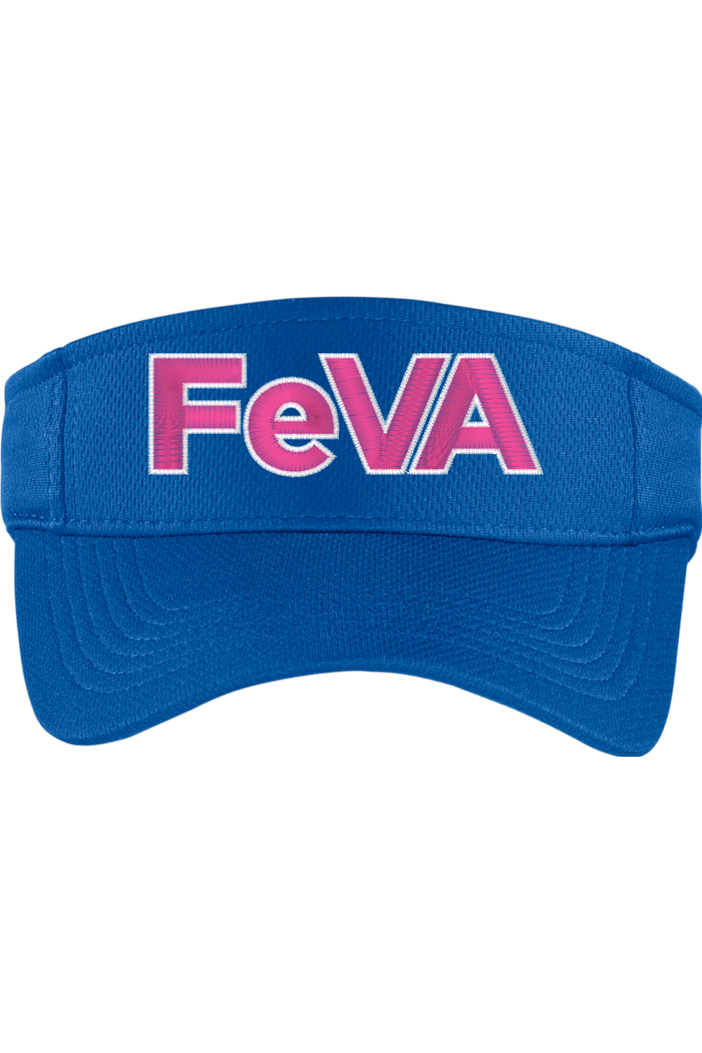 Features Volleyball Embroidered Visor