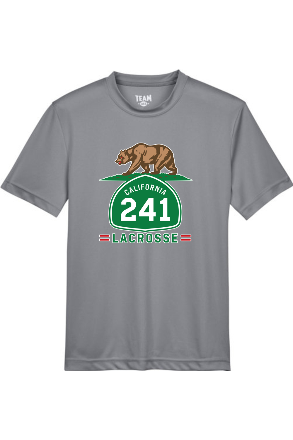 California Lacrosse Youth Athletic T-Shirt