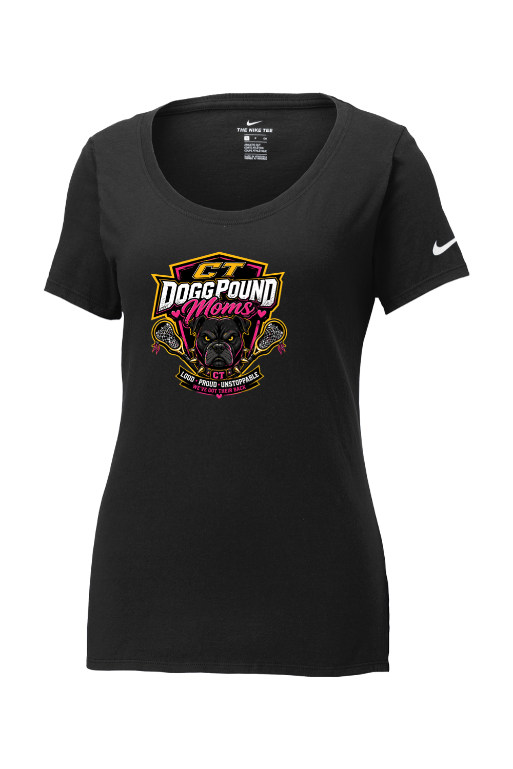 Doggpound Lacrosse Nike Core Cotton Scoop Neck Tee