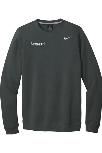 Stealth Fastpitch Embroidered Nike Club Fleece Crew
