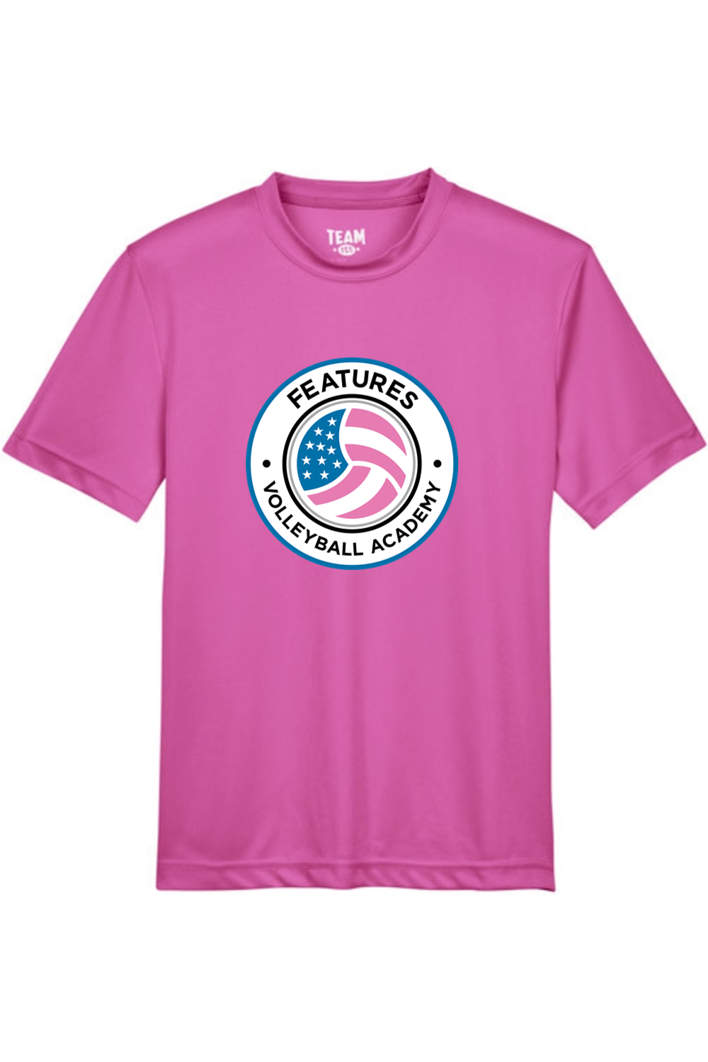 Features Volleyball Youth Athletic T-Shirt
