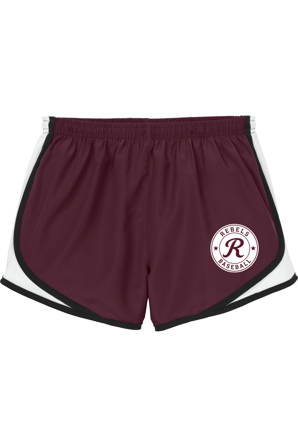 Rebels Travel Baseball Adult Athletic Women's Shorts