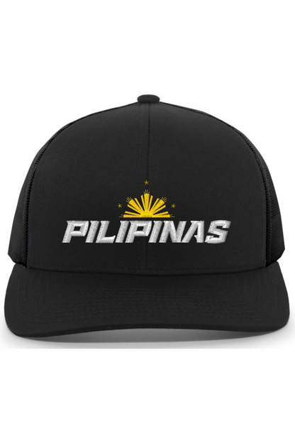 Philippines Lacrosse Embroidered Trucker Hat