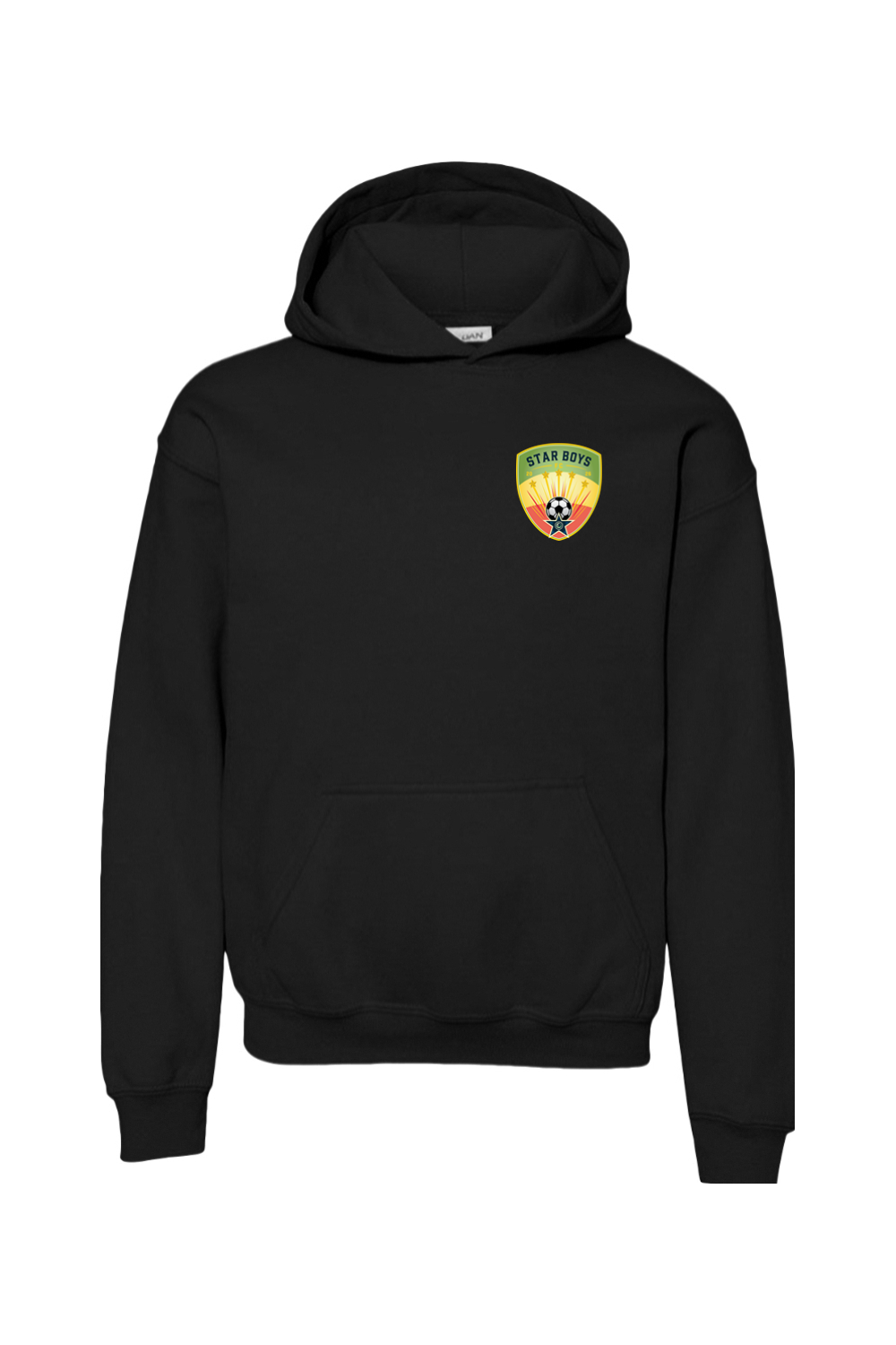 Star Boys Soccer Youth Hoodie