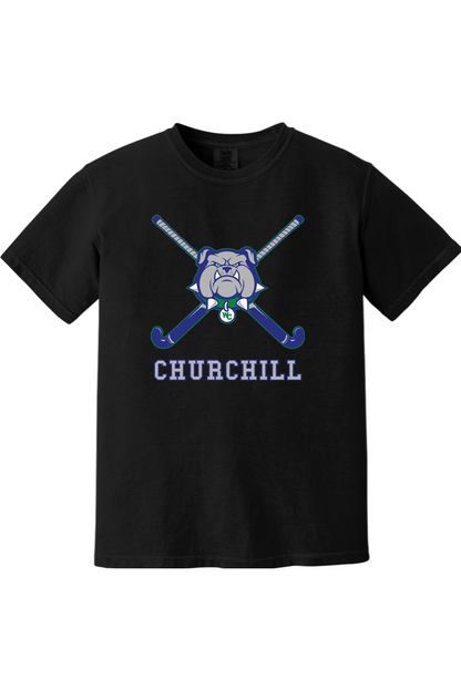 Winston Churchill High School Field Hockey W1LL Comfort Colors Ringspun Short Sleeve Shirt