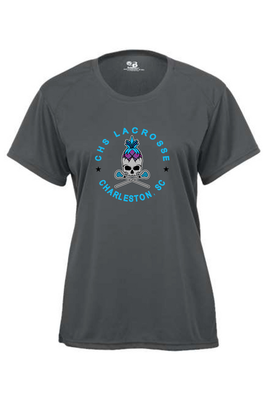 Charleston Lacrosse Youth Girl's Athletic T-Shirt