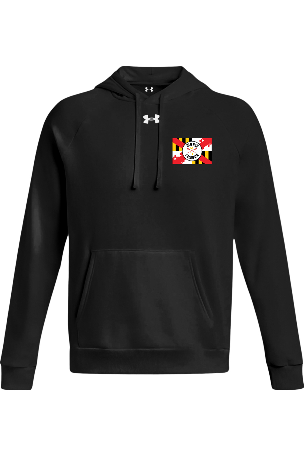 Old Bay Lacrosse Men's Under Armour Men's Rival Fleece Hooded Sweatshirt