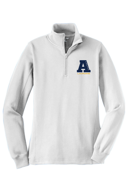 Arlington Eagles Lacrosse Adult Women's Embroidered Quarter-Zip Pullover