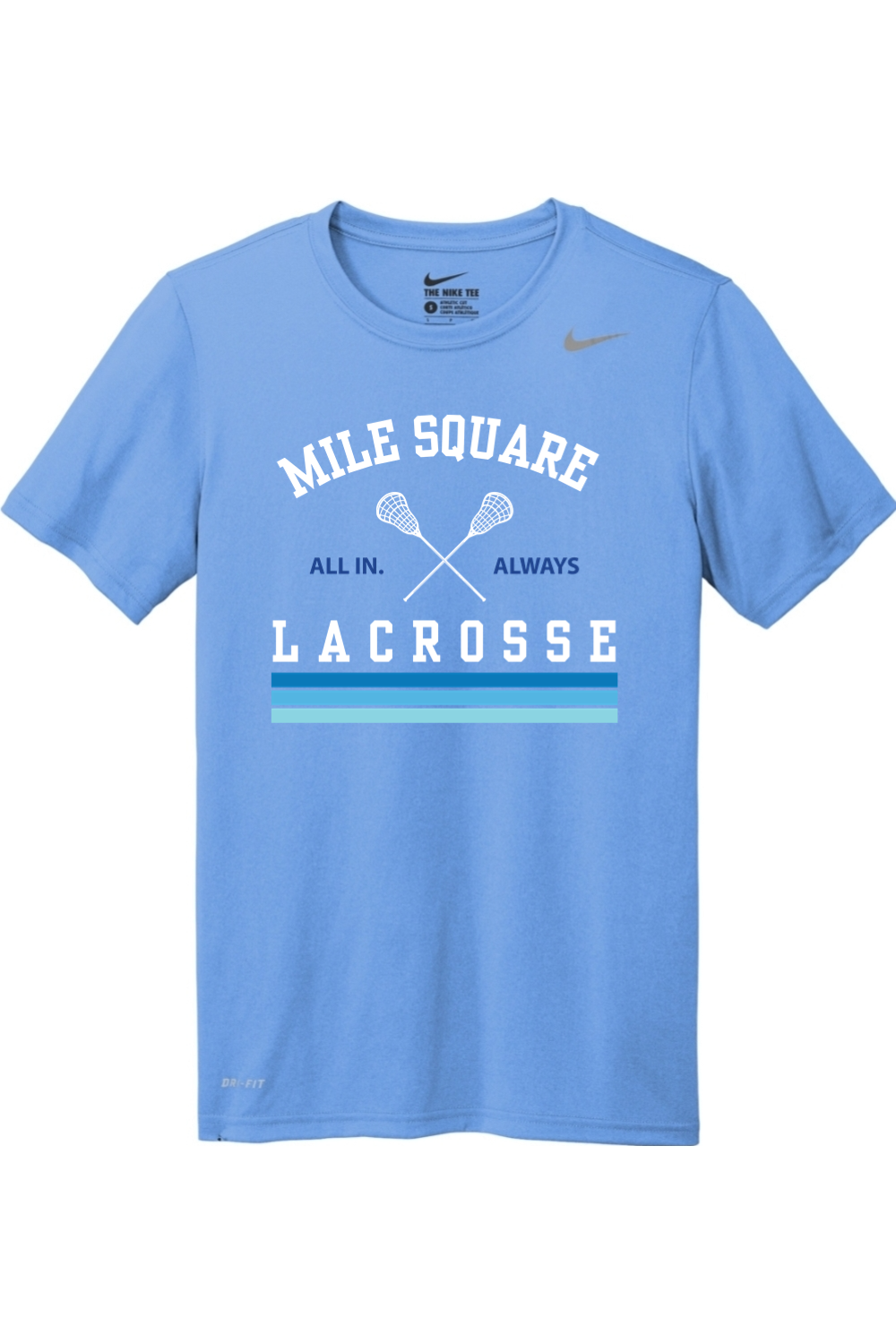 Mile Square Lacrosse Nike Team rLegend Tee