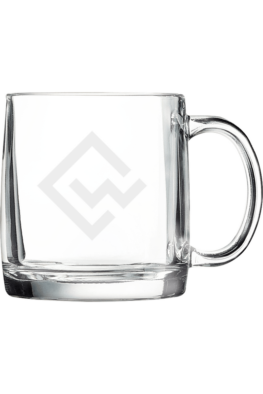 CYNDEO Wealth Partners 12 1/4 oz. Glass Coffee Mug