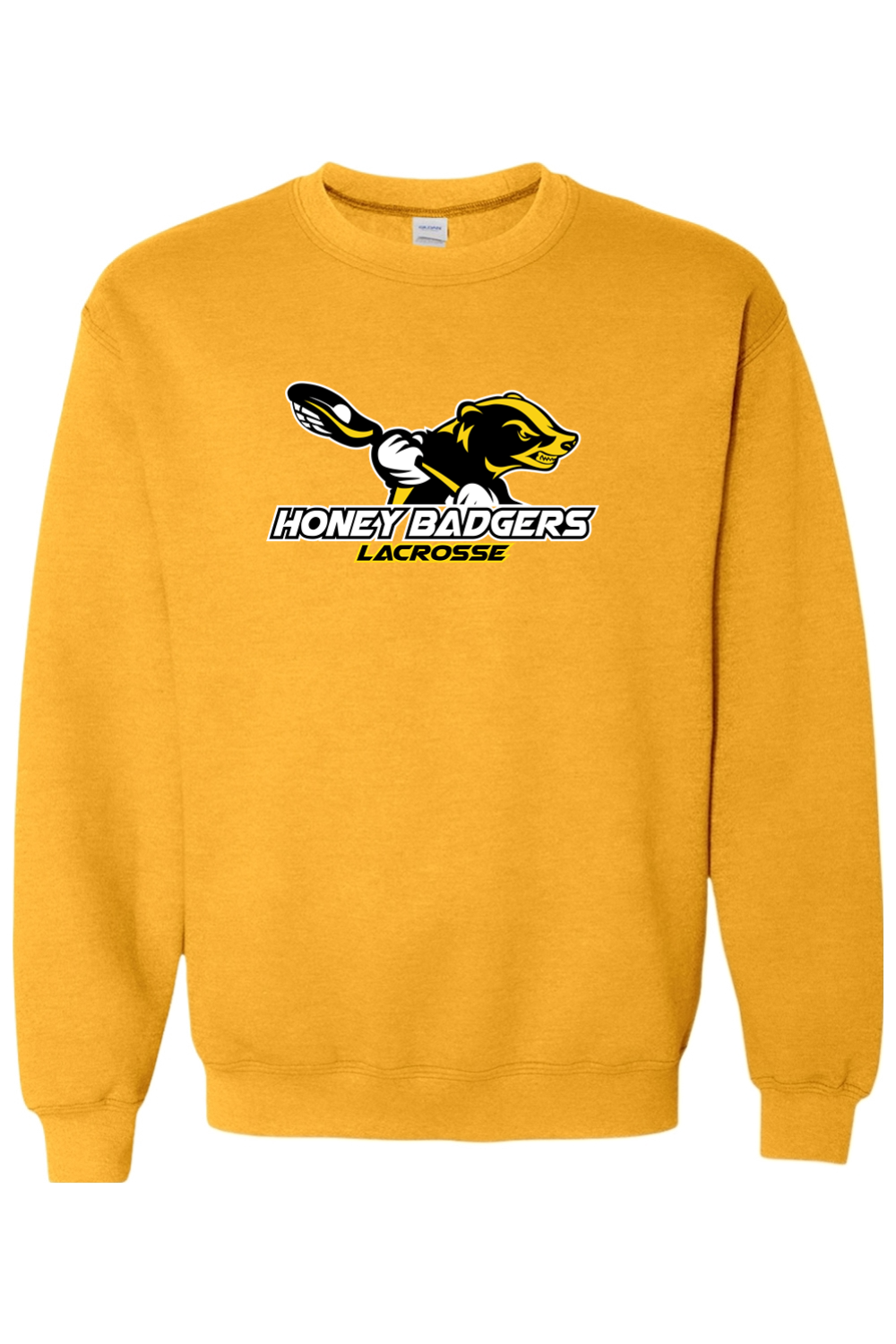 Honey Badgers Lacrosse Adult Heavyweight Sweatshirt
