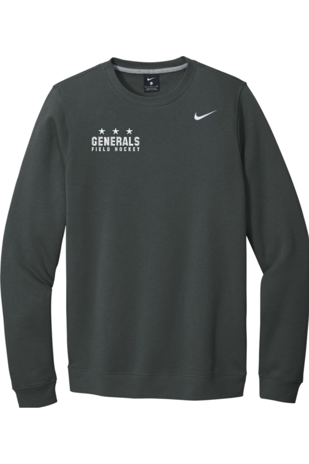 Hamilton-Wenham FH Embroidered Nike Club Fleece Crew