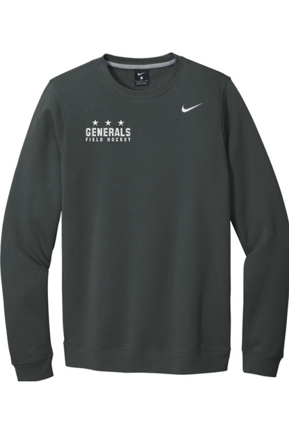Hamilton-Wenham FH Embroidered Nike Club Fleece Crew