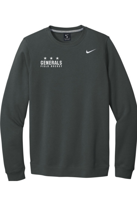 Hamilton-Wenham FH Embroidered Nike Club Fleece Crew