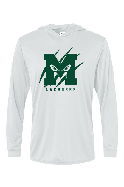 MONSTERS LACROSSE Paragon Bahama Performance Hooded Long Sleeve T-Shirt