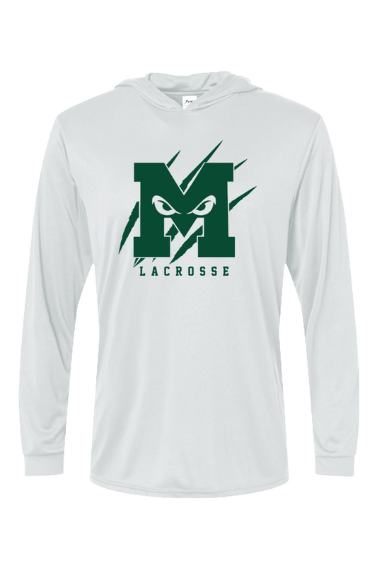 MONSTERS LACROSSE Paragon Bahama Performance Hooded Long Sleeve T-Shirt