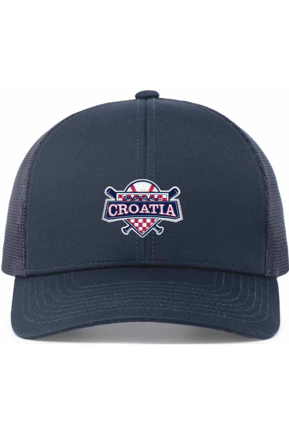 Croatia North Embroidered Trucker Hat