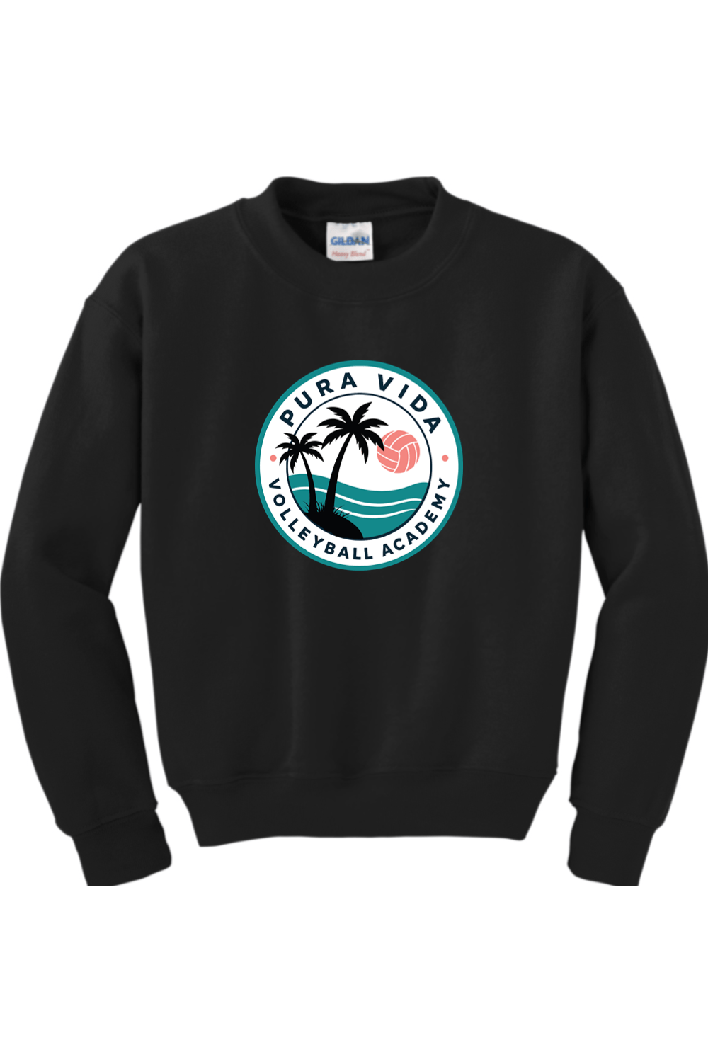 Pura Vida Volleyball Youth Sweatshirt Signature Lacrosse