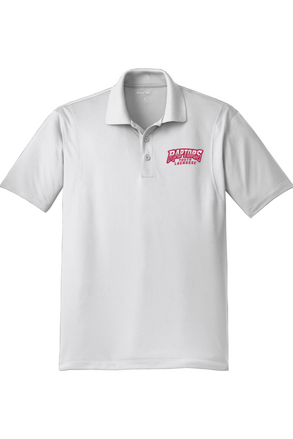 Raptors Lacrosse Adult Embroidered Athletic Polo