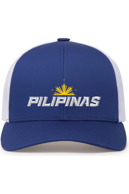 Philippines Lacrosse Embroidered Trucker Hat