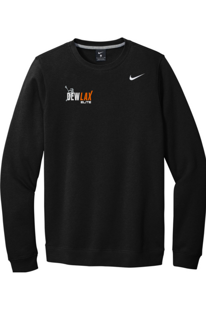 DEWLAX LC Embroidered Nike Club Fleece Crew