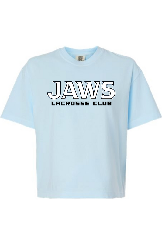 Jaws Lacrosse Club Women's Heavyweight Boxy T-Shirt