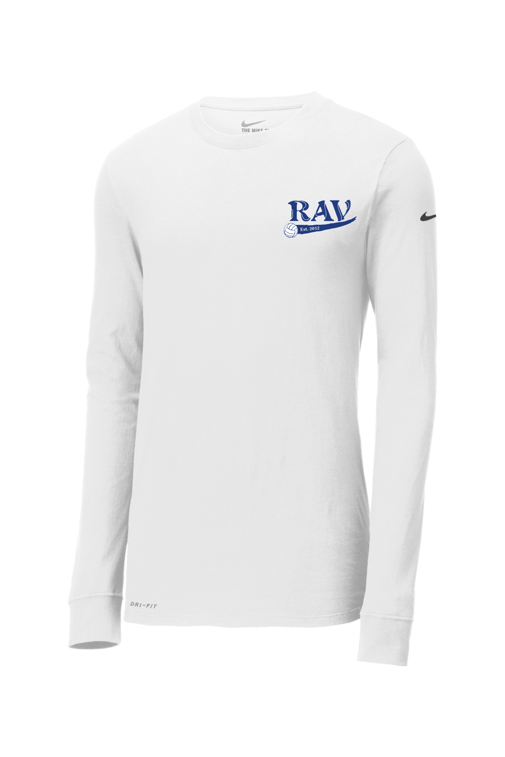 Rome Area Volleyball Nike Dri-FIT Cotton/Poly Long Sleeve Tee