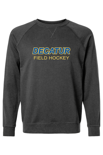 Decatur Field Hockey Adult Heavyweight Raglan Long Sleeve