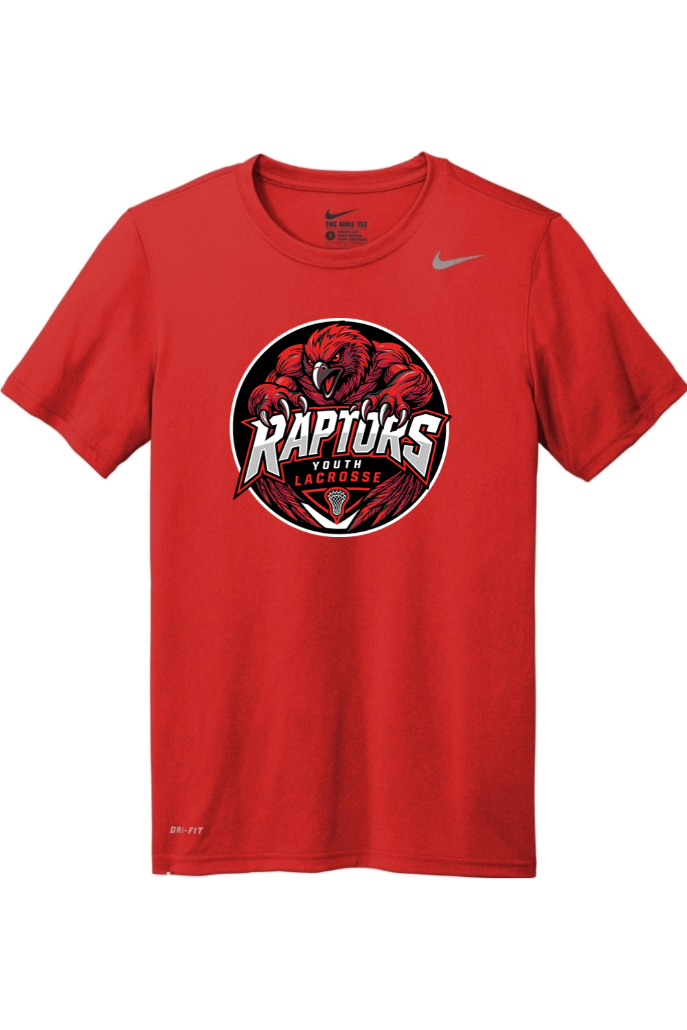 Raptors Lacrosse Nike Team rLegend Tee