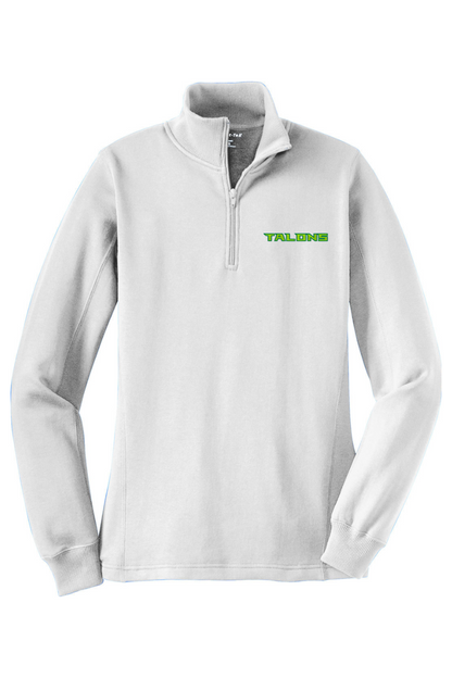 Talons Baseball Adult Women's Embroidered Quarter-Zip Pullover