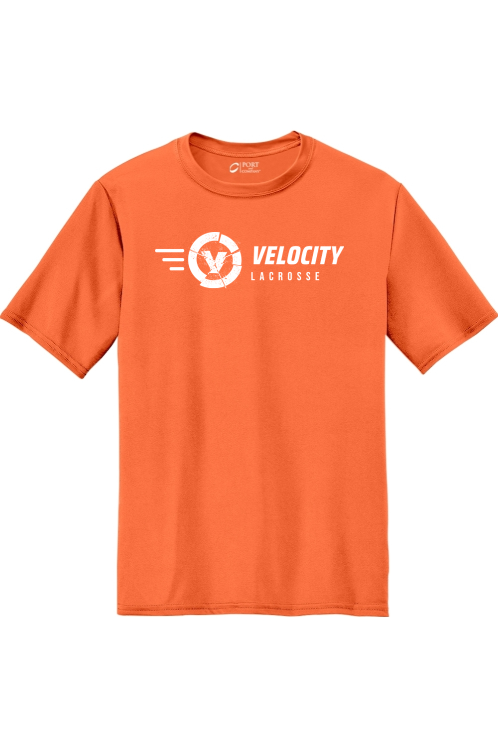 Velocity Lacrosse Port & Company Performance Tee