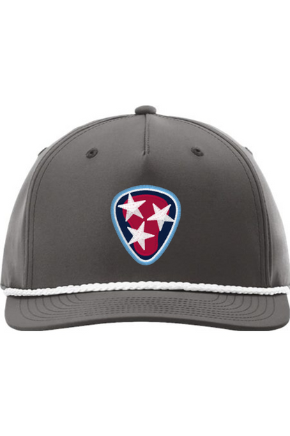 Nashville Lacrosse Academy Richardson Five Panel Classic Rope Cap